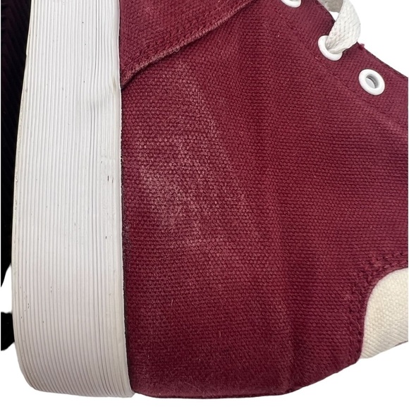 Nike Burgundy Player High Top Sneakers Size 9 Men’s - Picture 9 of 9